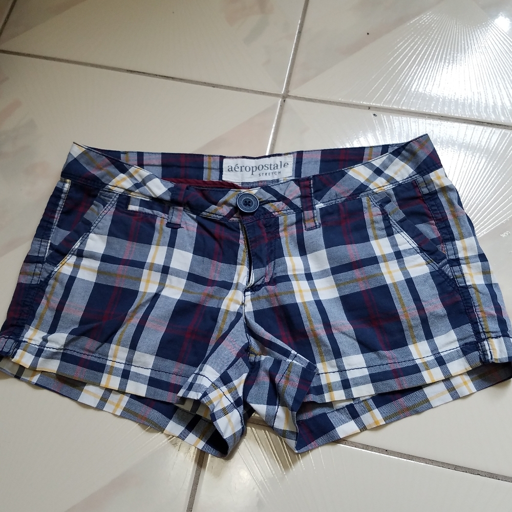 Aeropostale plaid shorts
